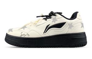 Повседневные кроссовки Tianji Soft Abrasion Resistant Height Increasing Low top Skateboard Shoes Unisex LINING, серый черный