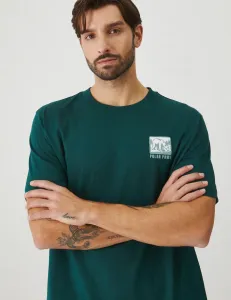 Хлопковая футболка Medicine, бирюзовый