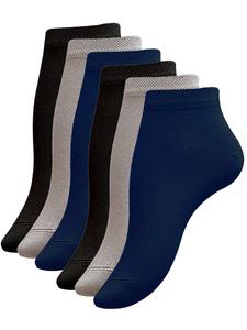 Носки Vincent Creation, синий/серо-коричневый/черный