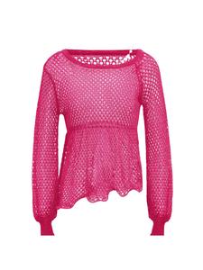 Женский свитер розового цвета myMo