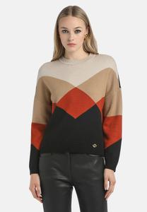 Джемпер Luisa Spagnoli MENZI, Nero Arancio/Black