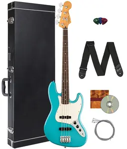 Fender Player II Jazz Bass - Акватон Синий с жестким кейсом