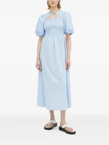 Платье с смокингом и вырезами Résumé, синий