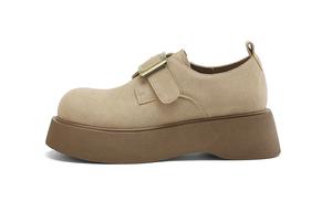 HLA Повседневные женские туфли-одиночки бежево-абрикосового цвета