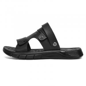 Mulinsen Пляжные сандалии мужские коричневые/чёрные, цвет Black