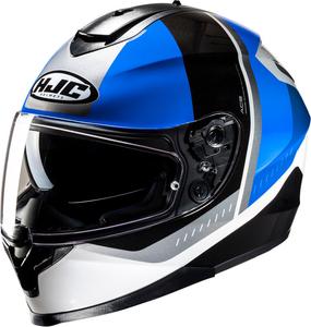 Шлем HJC c70n alia, White/Black/Blue