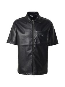 Рубашка на пуговицах классического кроя Karl Lagerfeld, черный