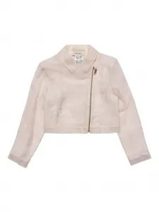 Куртка на молнии TWINSET Kids, нейтральный