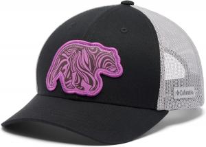 Columbia Boys Snap Back, Black/Columbia Grey/Bear Swirl