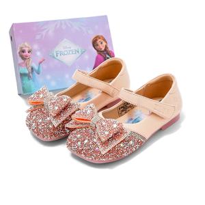 Детские кожаные туфли из серии «Холодное сердце» Disney, розовый