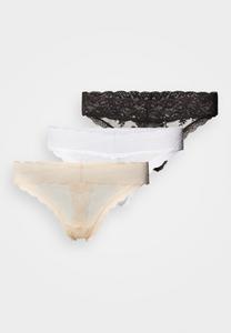 Трусы DORINA ESSENTIAL THONG 3 PACK, Black/White/Black