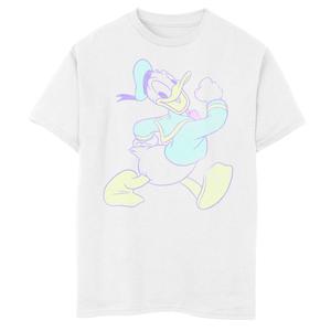 Неоновая футболка с портретом Дональда Дака для мальчиков 8–20 лет Disney's «Микки и друзья» Disney