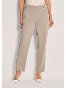 MADELEINE Элегантные брюки чинос из эластичной ткани цвета капучино