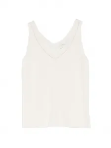 Топ с V-образным вырезом Panicale, белый