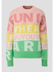 QS Вязаный свитер цвета 20X0_папайя