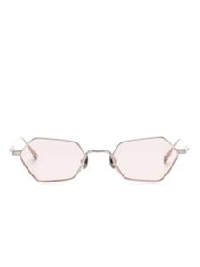 Matsuda солнцезащитные очки M3138 в геометричной оправе, серебристый