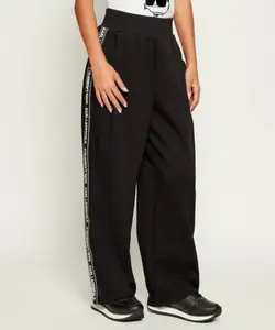 Спортивные штаны Relaxed fit Karl Lagerfeld Kids, черный