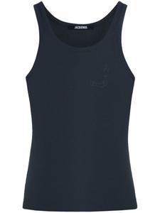 Jacquemus майка из хлопка Pesco, синий