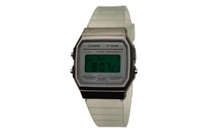 CASIO Часы Retrofit Series Quartz Movement Resin Strap Watch Women's Watch White Dial