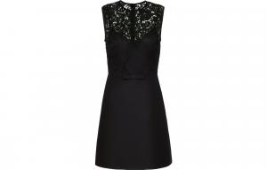 Valentino Женское черное платье без рукавов