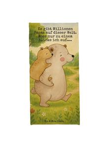 Mr. & Mrs. Panda Пляжное полотенце с изображением Папы Медведя и надписью, выполненное в пастельно-желтых тонах