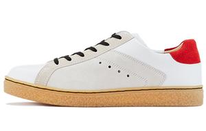 Кроссовки для скейтбординга унисекс с низким верхом белые/серые/красные Onitsuka Tiger