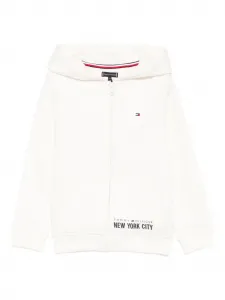 Свитер на молнии Tommy Hilfiger Junior, белый