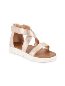 Сандалии Lil Minka Metallic для маленьких девочек и девочек MIA, цвет Rose Gold