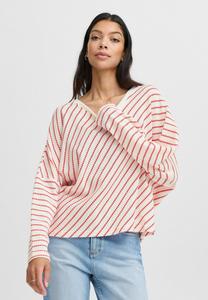 Джемпер b.young BYRUNI, Poinsettia Mix/Red