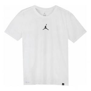 Футболка культовые быстросохнущие тренировочные спортивные с коротким рукавом Air Jordan, белый
