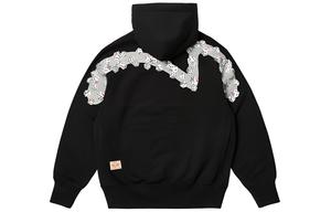 Футболка X Evisu Zip Hood PALACE, черная