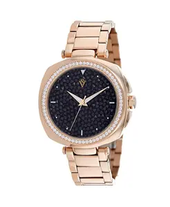 Женские часы Mirabella с черным циферблатом - cv0491 Christian Van Sant, black