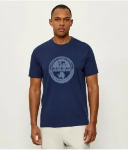 Футболка S-MAHSA regular fit Napapijri, темно-синий