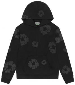 Худи Denim Tears Mono Cotton Wreath, черный