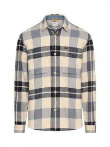 Рубашка с длинными рукавами темно-синего цвета Camel Active