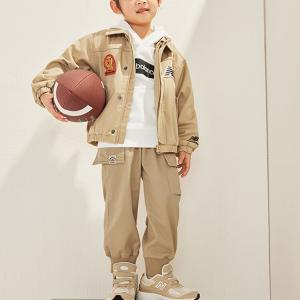 Детские трикотажные спортивные штаны New Balance, хаки