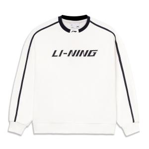 Li Ning Толстовка унисекс с подкладкой, Молочно-белый
