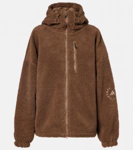 Толстовка с капюшоном Teddy Adidas by Stella McCartney, Brown Moss
