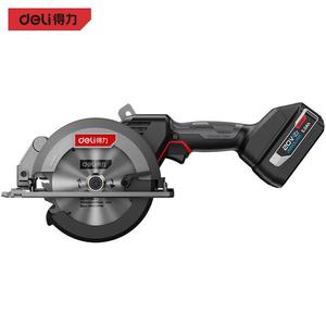 Deli бесщеточная литиевая электрическая циркулярная пила, машина для резки мрамора, деревообрабатывающая портативная электрическая пила 4Ah DE-YJ20-1D4