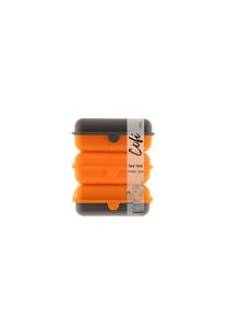 Набор кофейных контейнеров для завтрака Cofi, 3 штуки, оранжево-серый