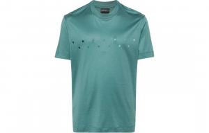 Футболка мужская зеленая EMPORIO ARMANI