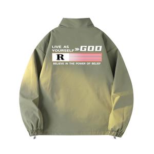 DJ.SPIRIT Куртка Unisex, Army Green (Stand Collar)