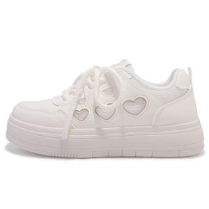 SNXR Износостойкие низкие кроссовки для скейтбординга, увеличивающие рост, женские, бежевые, хаки