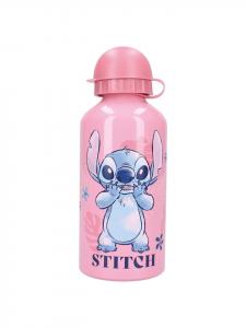 Детская бутылка для воды и питья Lilo & Stitch, розового цвета
