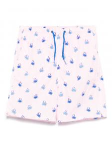 Комфортные легкие шорты для плавания MC2 Saint Barth Kids, розовый