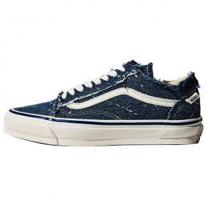 Vans X INVINCIBLE LX OLD SKOOL Скейтбордные кроссовки унисекс, синий