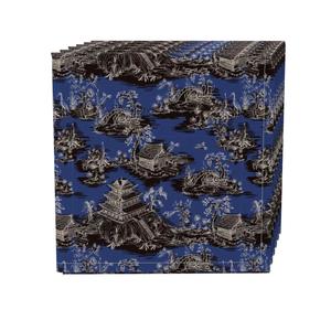 Набор салфеток из 4 шт., 100 % хлопок, 20x20 дюймов, цветочный 177