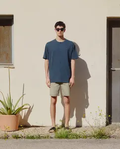 Мужская футболка с коротким рукавом овердай Green Coast, антрацитовый