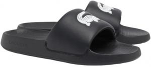 Lacoste мужские сандалии Serve Slide 1.0, Black & White Croc