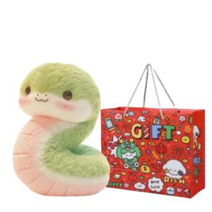 Талисман года змеи плюшевая кукла змейка 25 см Love of wormwood